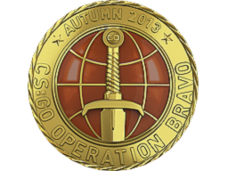 This user achieved a Gold Operation Bravo Coin Gold Operation Bravo Coin