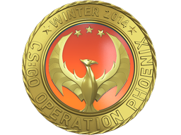 This user achieved a Gold Operation Phoenix Coin Gold Operation Phoenix Coin