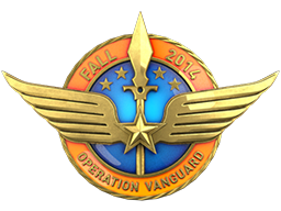 This user achieved a Gold Operation Vanguard Coin Gold Operation Vanguard Coin