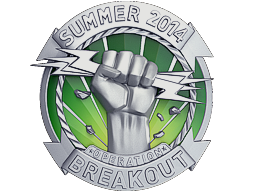 This user achieved a Silver Operation Breakout Coin Silver Operation Breakout Coin