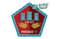 The 2021 Mirage Collection emblem