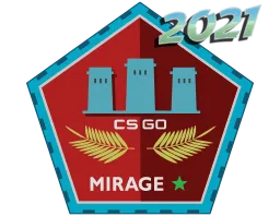 The 2021 Mirage Collection emblem