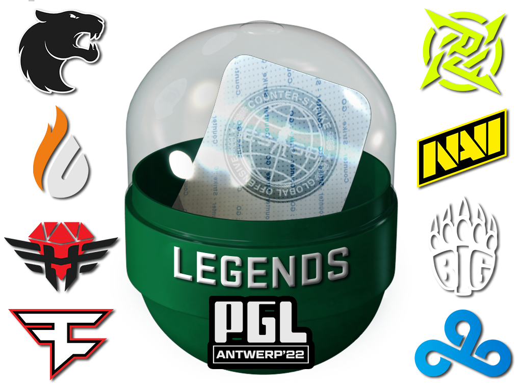 Antwerp 2022 Legends Sticker Capsule - CSGO Database