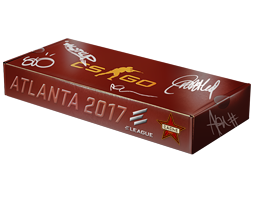 An un-opened Atlanta 2017 Cache Souvenir Package