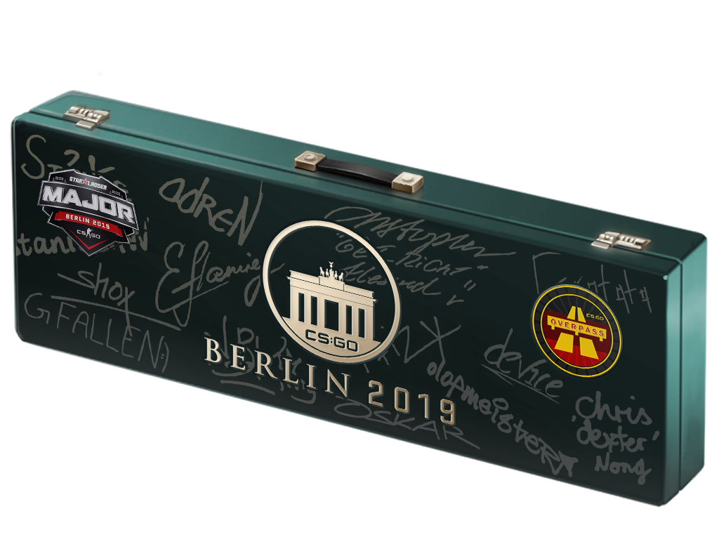 An unopened Berlin 2019 Overpass Souvenir Package