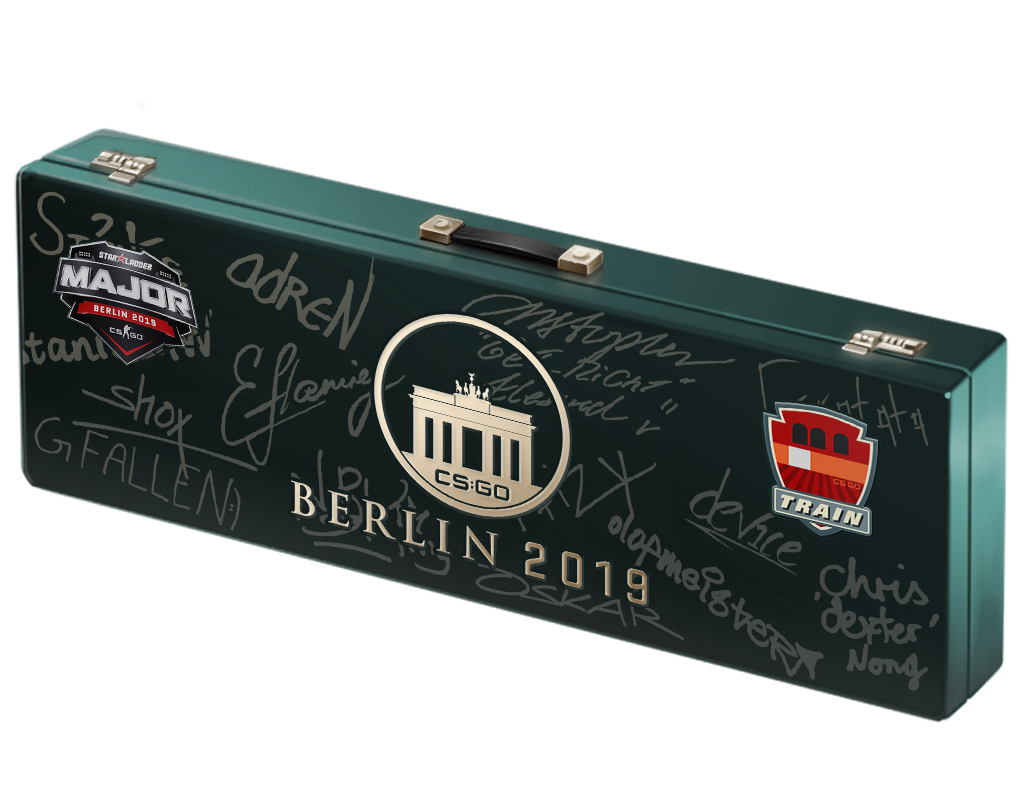 An un-opened Berlin 2019 Train Souvenir Package