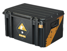 An un-opened CS:GO Weapon Case