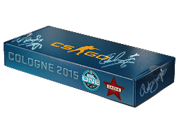 An unopened ESL One Cologne 2015 Cache Souvenir Package