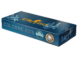 An un-opened ESL One Cologne 2015 Dust II Souvenir Package