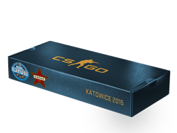 An unopened ESL One Katowice 2015 Cache Souvenir Package