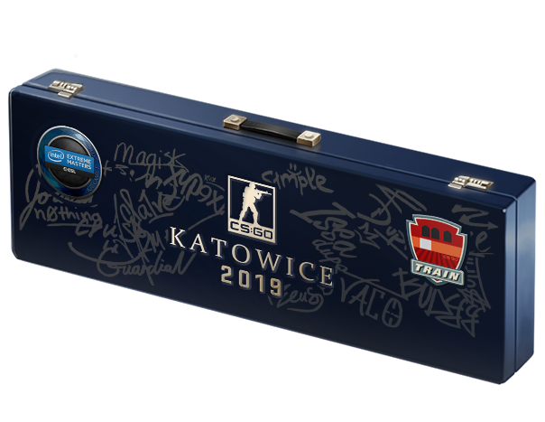 An unopened Katowice 2019 Train Souvenir Package