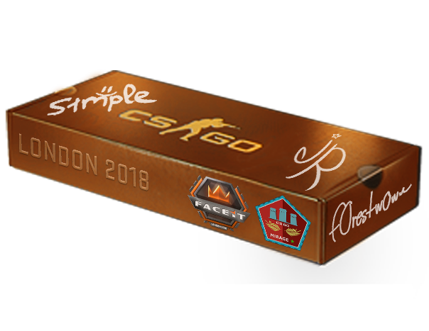 London 2018 Mirage Souvenir Package