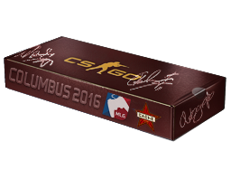 An un-opened MLG Columbus 2016 Cache Souvenir Package