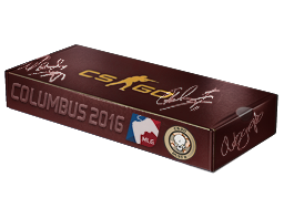 An unopened MLG Columbus 2016 Dust II Souvenir Package