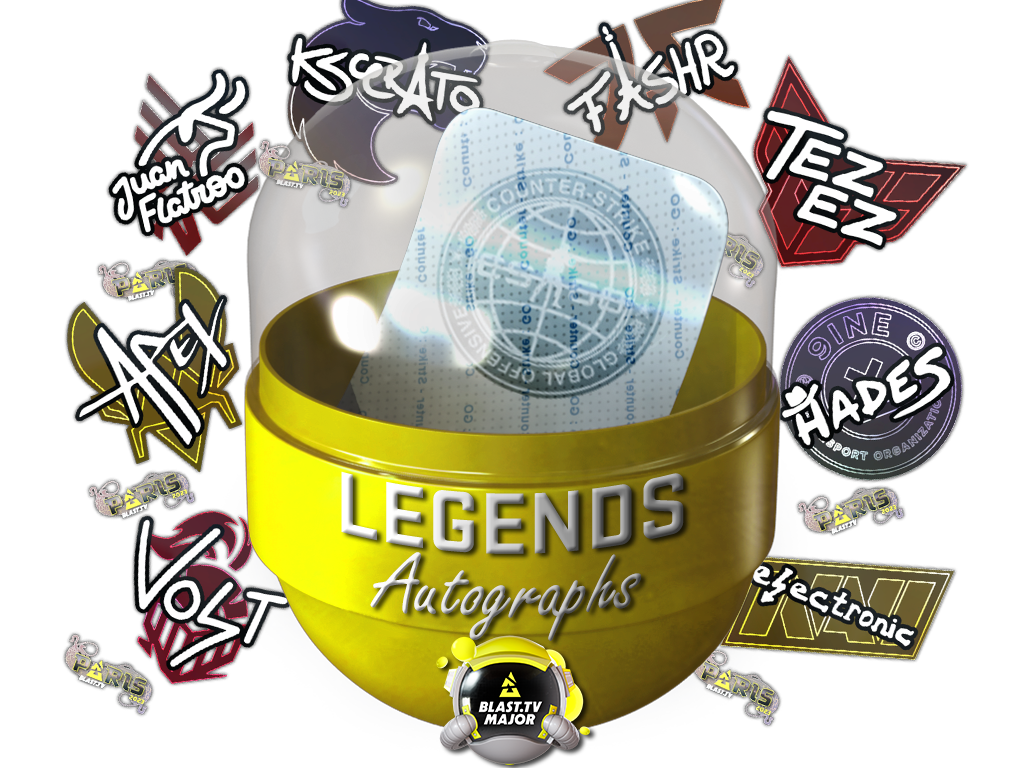 Paris 2023 Legends Autograph Capsule