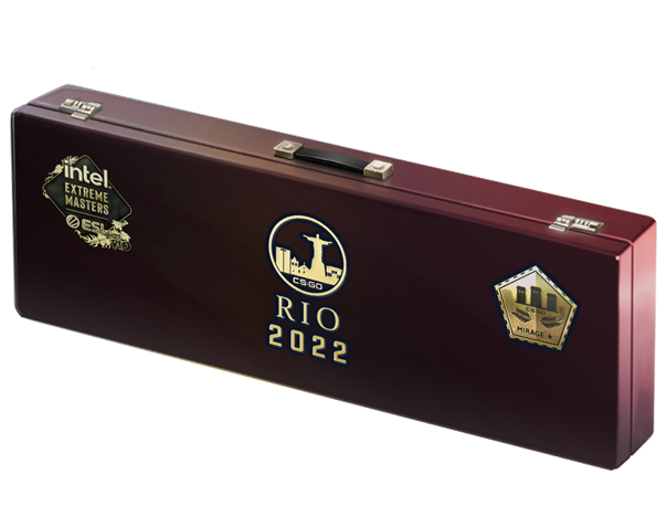 An un-opened Rio 2022 Mirage Souvenir Package