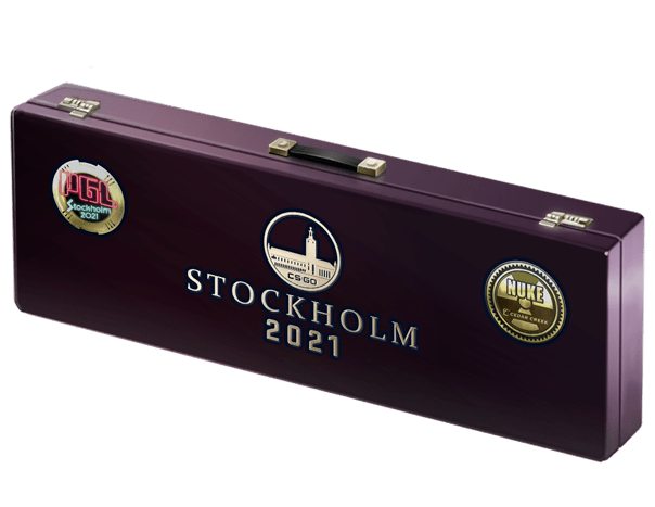 An un-opened Stockholm 2021 Nuke Souvenir Package