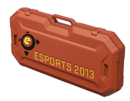 An un-opened eSports 2013 Case