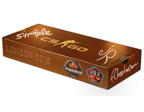London 2018 Mirage Souvenir Package