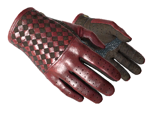 Driver Gloves Crimson Weave