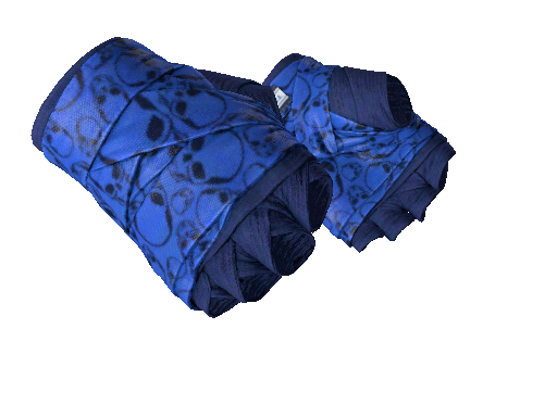 CS2 Glove Cobalt Skulls Hand Wraps