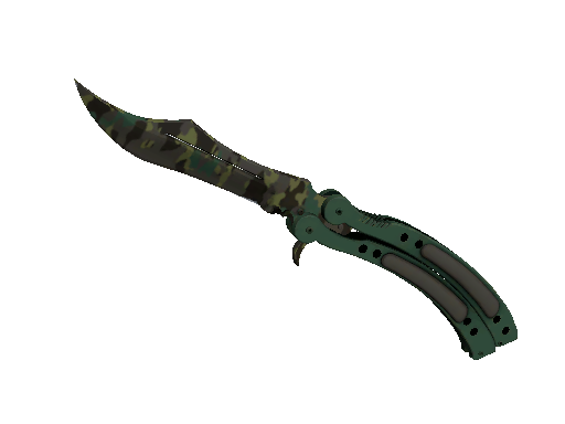 CS2 Knife Boreal Forest Butterfly Knife