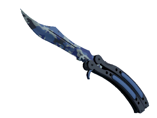 Butterfly Knife Bright Water