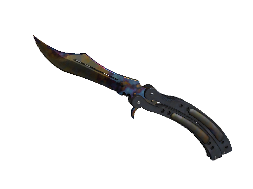 CS2 Knife Case Hardened Butterfly Knife