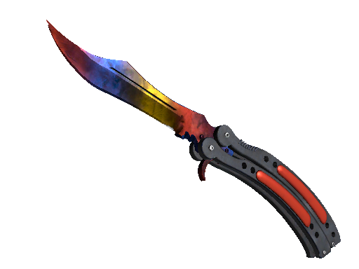 CS2 Knife Marble Fade Butterfly Knife