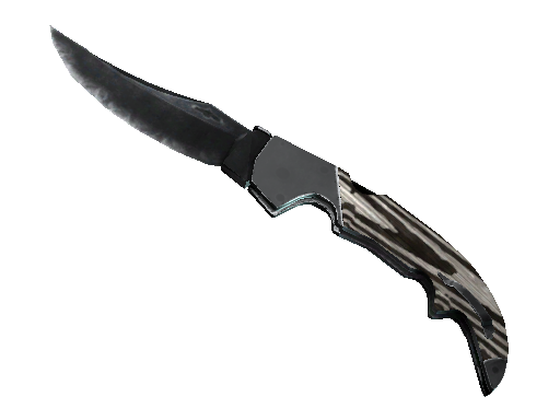 CS2 Knife Black Laminate Falchion Knife