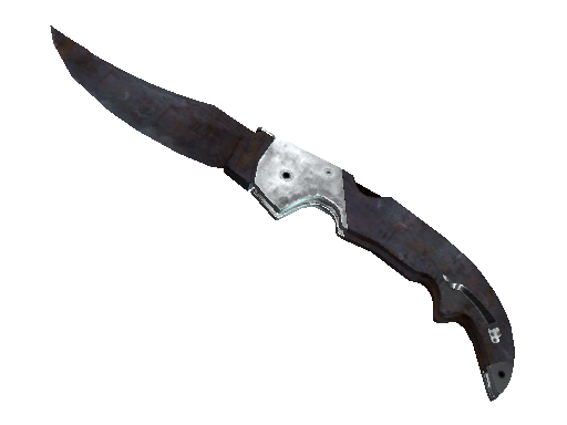 CS2 Knife Rust Coat Falchion Knife