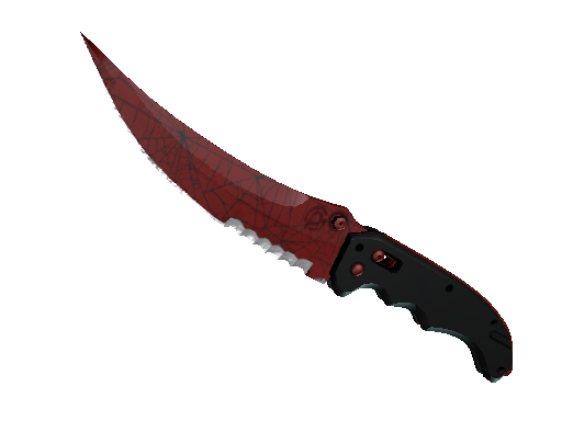 Flip Knife Crimson Web