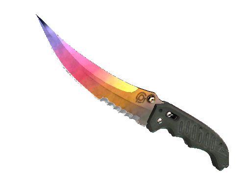 CS2 Knife Fade Flip Knife