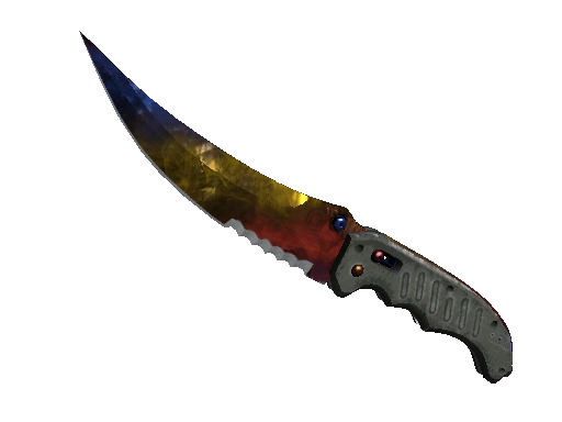 CS2 Knife Marble Fade Flip Knife