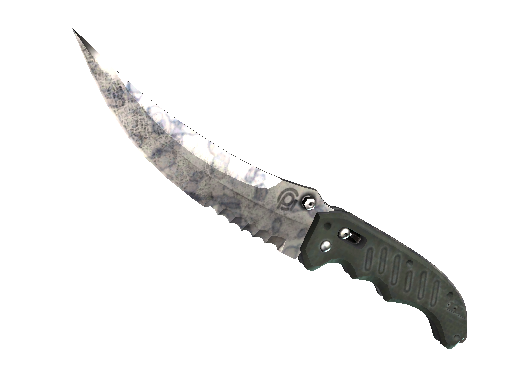 CS2 Knife Stained Flip Knife