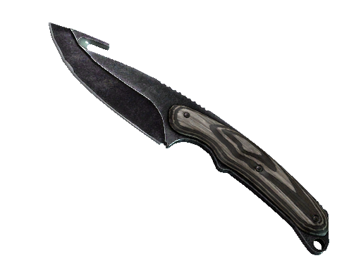 CS2 Knife Black Laminate Gut Knife