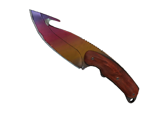 CS2 Knife Fade Gut Knife