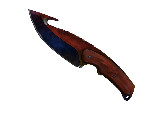 CS2 Knife Marble Fade Gut Knife