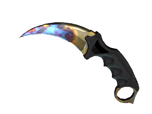 CS2 Knife Case Hardened Karambit