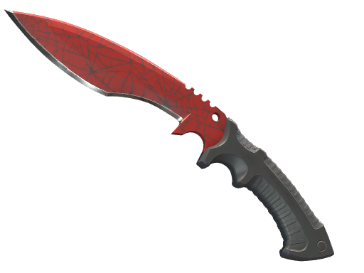 Kukri Knife Crimson Web