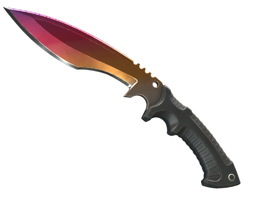 CS2 Knife Fade Kukri Knife