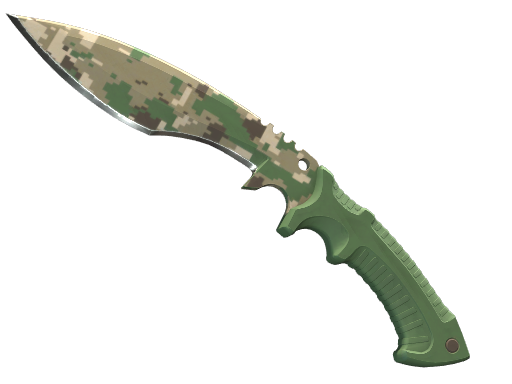 CS2 Knife Forest DDPAT Kukri Knife