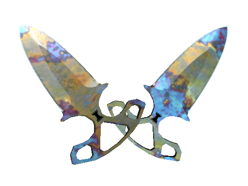 CS2 Knife Case Hardened Shadow Daggers