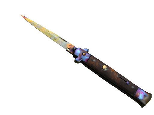 Stiletto Knife | Case Hardened