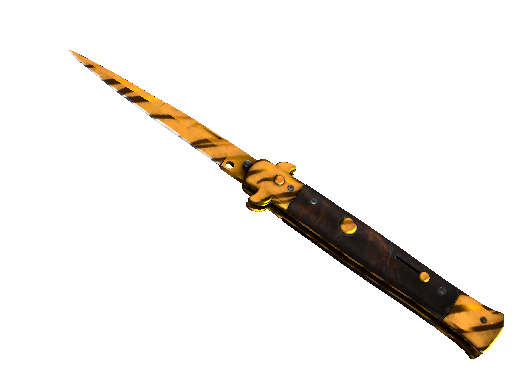 CS2 Knife Tiger Tooth Stiletto Knife