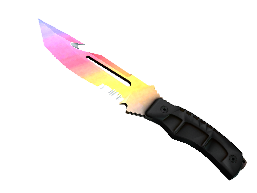 Survival Knife Fade