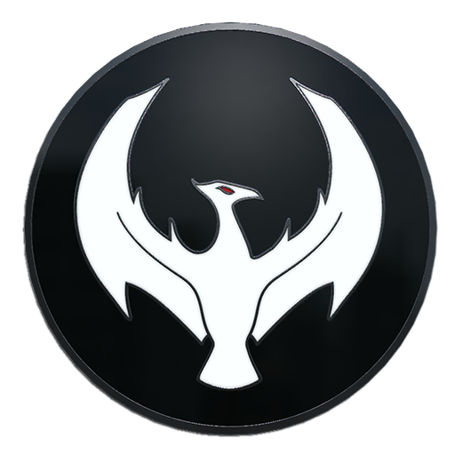 A CS2 pin depicting the Valeria Phoenix emblem