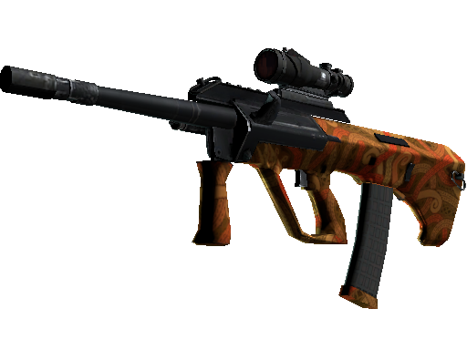 CS2 Skin AUG Flame Jörmungandr