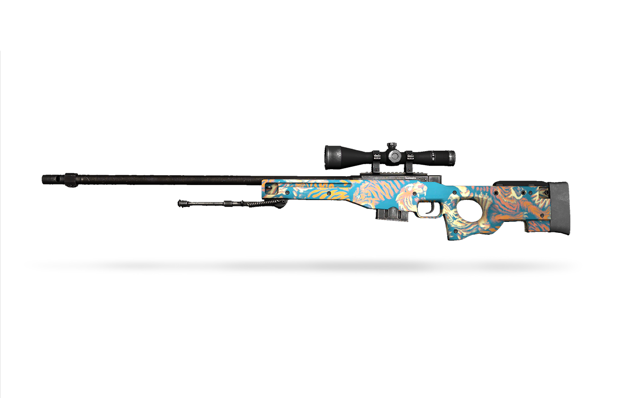 CS2 Skin AWP Silk Tiger