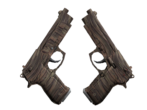 CS2 Skin Dual Berettas Drift Wood